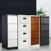 File Cabinet: Office Steel Cabinet, 4 Drawer, 4 Locking Keys thumb 3