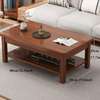 Office Tables: Rectangular Mahogany Office Coffee Table thumb 0