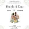 Wedding | Invitation Digital Cards  (African themed) thumb 0