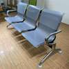 3-Seater Steel Reception Bench thumb 10