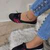 Elegant Adidas Ladies Black/ Red Casual Shoes Flat ladies thumb 1