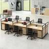 6-Way Modular Modern Office Workstation thumb 0