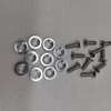 10pcs. Password Jdm Fender Washer Kit Silver thumb 3