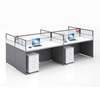 4-Seater Modern Open View Office Workstation thumb 5