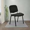 Office chair: stackable black Tosca visitor seat thumb 1