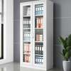 Steel File Cabinet with 2 Glass Swing Doors thumb 4
