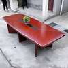 3.5 M Professional Rectangular Mahogany Boardroom Table thumb 10