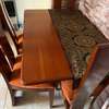 4 seater mahogany dining table thumb 0