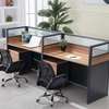 Office Workstation: 2-Way Straight Office Working Desk thumb 3