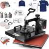 Swing away 8 in 1 Combo T-Shirts Heat Press Machine thumb 1