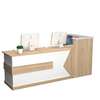 Modern Front Office Reception Desk with Storage thumb 5