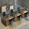 Executive Modern MDF 6-Way Work Station thumb 6