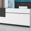 Office Desk: 1800mm Classic White Front Office Desk thumb 2