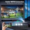 Mini Projector with WIFI 6 and Bluetooth, 4K 1080P thumb 3