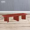 Conference table: 16-seater wooden conference table thumb 3