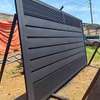 Top steel modern sliding gates thumb 9