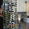 Alluminium & glass wine racks both domestic & commercial. thumb 2