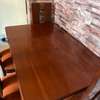 4 seater mahogany dining table thumb 1