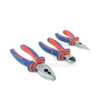 3PCS Pliers with Combination, Cutter, and Long Nose Pliers thumb 1
