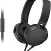 Sony MDR-XB550AP Wired Extra Bass On-Ear Headphones with Tangle Free Cable, 3.5mm Jack, Headset with Mic for Phone Calls thumb 0