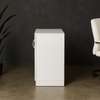 Office Cabinet; White 2-Door Credenza thumb 4