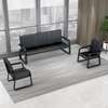 5 Seater Metal Frame Waiting Office Sofa thumb 0