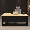 Office table: 140cm curved office table thumb 2
