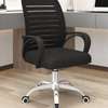 Office chair: Black Mid-Back mesh Office Seat thumb 1