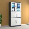 2-Door Steel Office Cabinet with Safe thumb 2