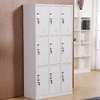 White Steel With Nine Doors Storage Cabinet thumb 3