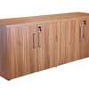 4 Door Storage Credenza Cabinet thumb 1