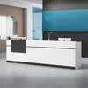 Simple Modern Reception Counter –Wood Office Front Desk thumb 0