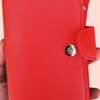 Ladies Red Leather large wallet thumb 0