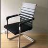 Office Chair: Mesh Conference Chrome Office Chair thumb 0