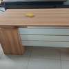 Small Modern Steel and Wooden Computer Desk thumb 0