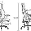 Office Chair: High Back Executive Chair With Curved Armrest thumb 2