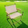 Brown Metal Portable Outdoor Garden Chair thumb 6