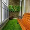 Welcoming green look only with artificial grass carpet thumb 2