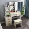 Home Vanity: White Wood Dressing -Makeup Vanity thumb 1
