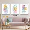 Floral living room wall hangings thumb 1