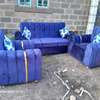 Ready-made blue 5seater sofa set on sell thumb 2
