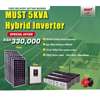 MUST 5KVA Hybrid Inverter FullKit System thumb 2