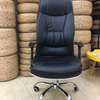 Leather generic orthopedic home office chair thumb 1