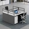 2 Way Office Workstation Desks with Drawers thumb 3