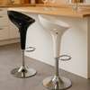 Office Stool :  Height Adjustable  White Barstool thumb 4