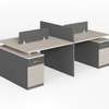 Workstation: Modern 4-Way Office Modular Work-Station thumb 2