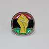 Pan Africa (silver) Lapel Pin Badge thumb 0