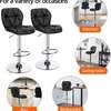 Barstool: Black Adjustable Height Office Barstool thumb 1