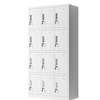 Durable 12-Locker Steel Office Cabinet for Secure Storage thumb 4