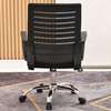 Swivel Black Mesh Office Chair Adjustable Height thumb 6